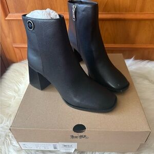 Brand New COACH Shana Leather Bootie !